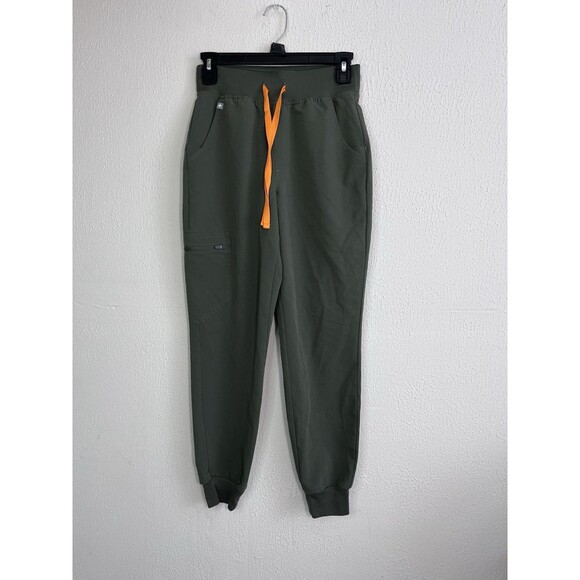 Figs Scrubs Set Womens XS Halle V-Neck Long Sleeve Tunic Top Zamora Joggers - Picture 2 of 15